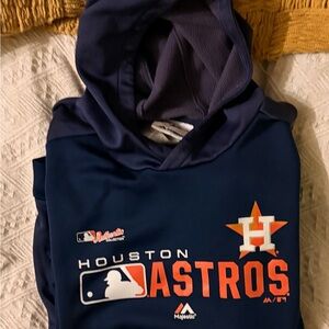 Majestic Houston Astros Blue Hoodie